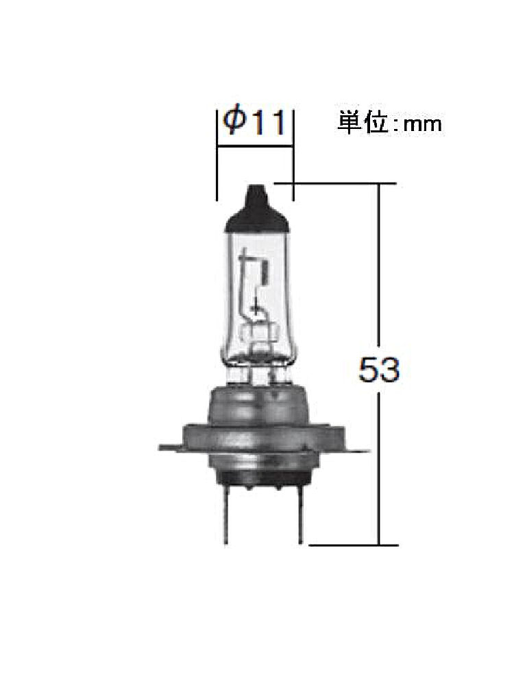 補修用ハロゲンバルブ　０７０６