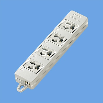 パナソニック　ＯＡタップ　接地１５Ａ抜け止め形　ＷＣＨ２４０４Ｈ