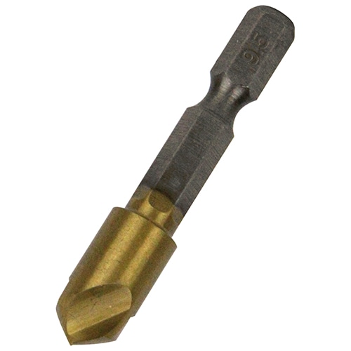 六角軸Ｔｉｎ鉄ドリル　極短　９．５ｍｍ