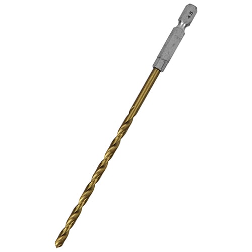 六角軸Ｔｉｎ鉄ドリル　微長　４．５ｍｍ