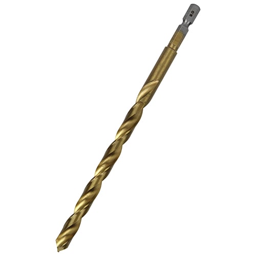 六角軸Ｔｉｎ鉄ドリル　微長　９．０ｍｍ