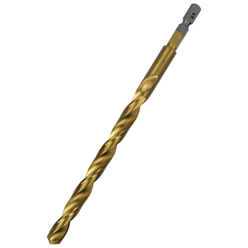 六角軸Ｔｉｎ鉄ドリル　微長　９．５ｍｍ