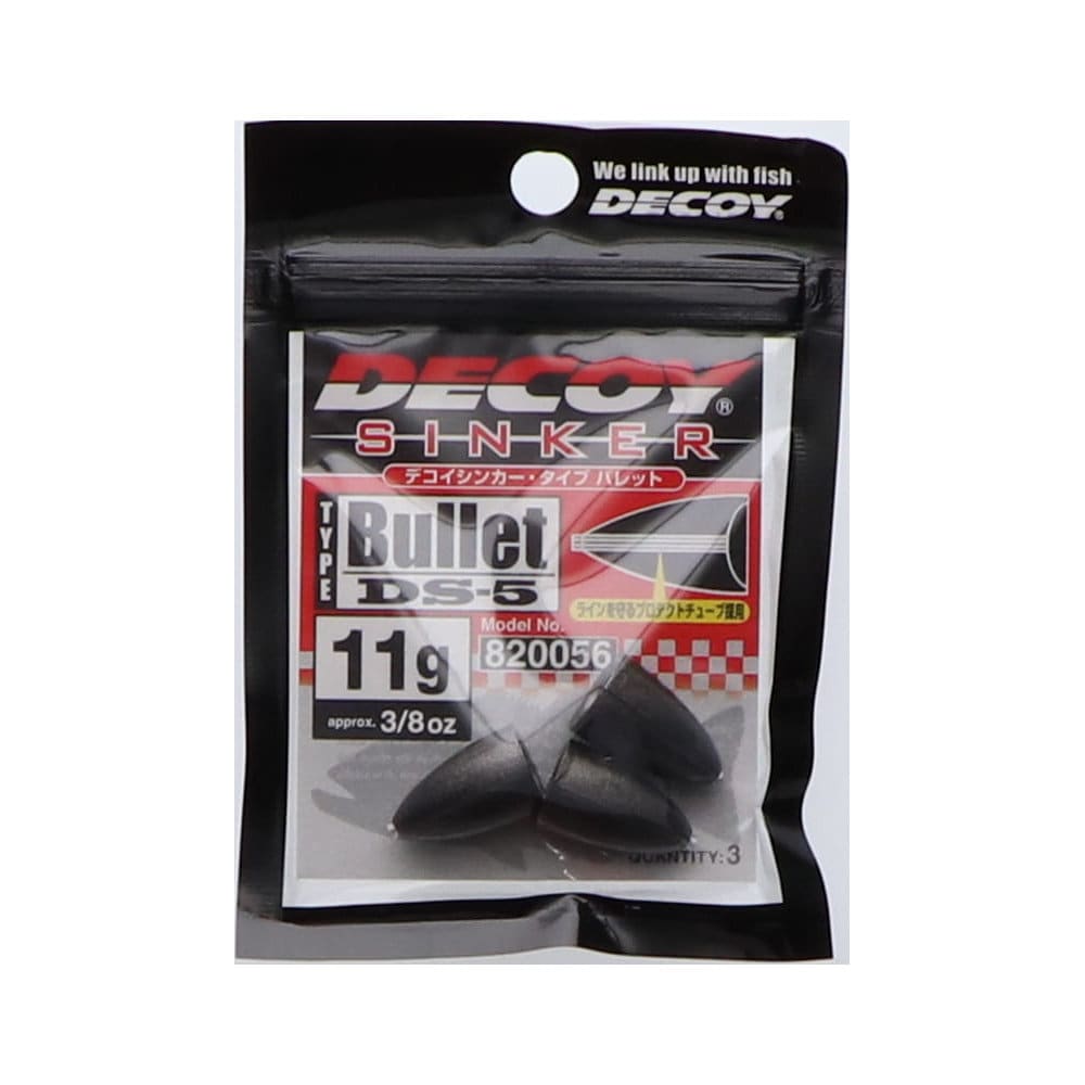 カツイチ　バレットタイプシンカー　１１ｇ