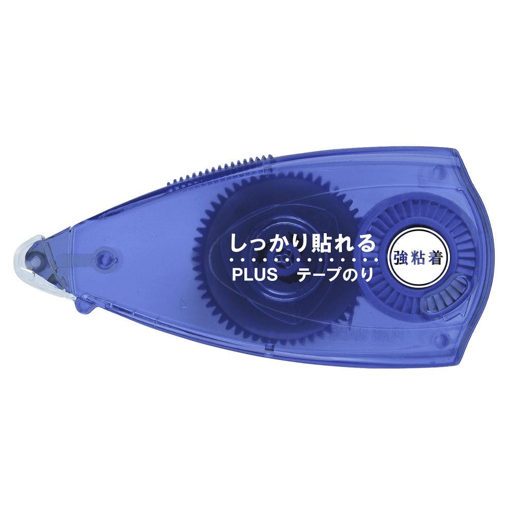 プラス　テープのり　しっかり貼れる　６ｍｍ幅×８ｍ　３個入り