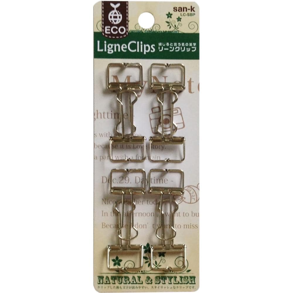 サンケーキコム　リーンクリップ　小　８個入り　シルバー