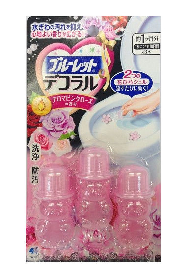 小林製薬　ブルーレットデコラル　アロマピンクローズ