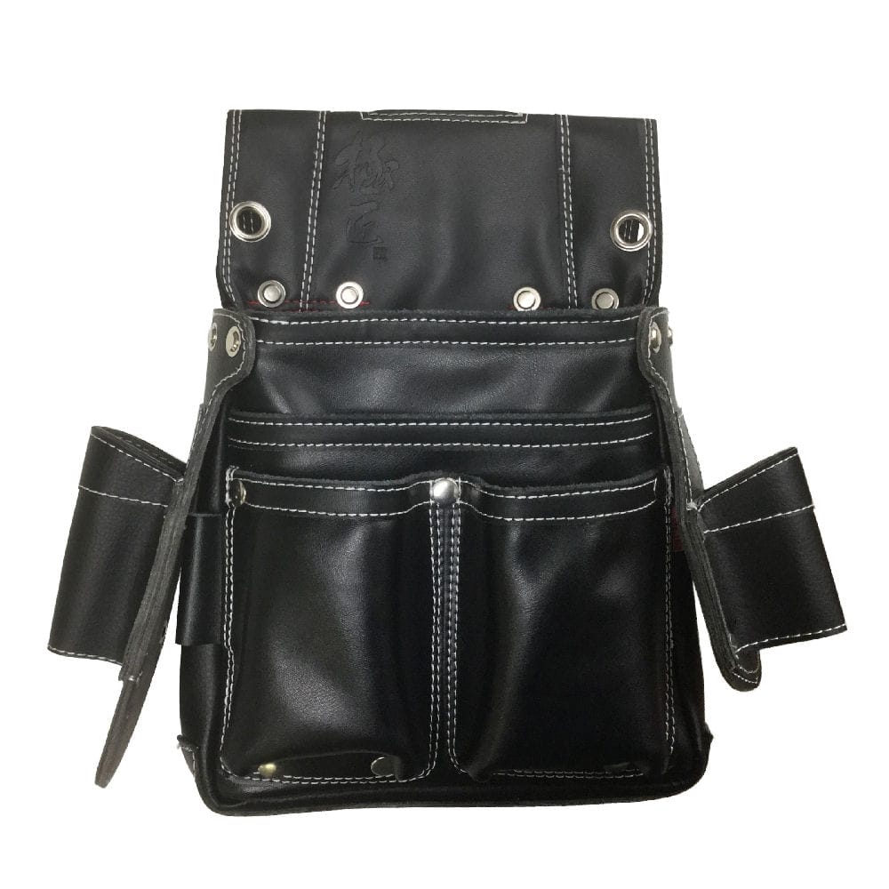 極匠　黒革釘袋工具差付　ＧＬ‐０５Ｂ