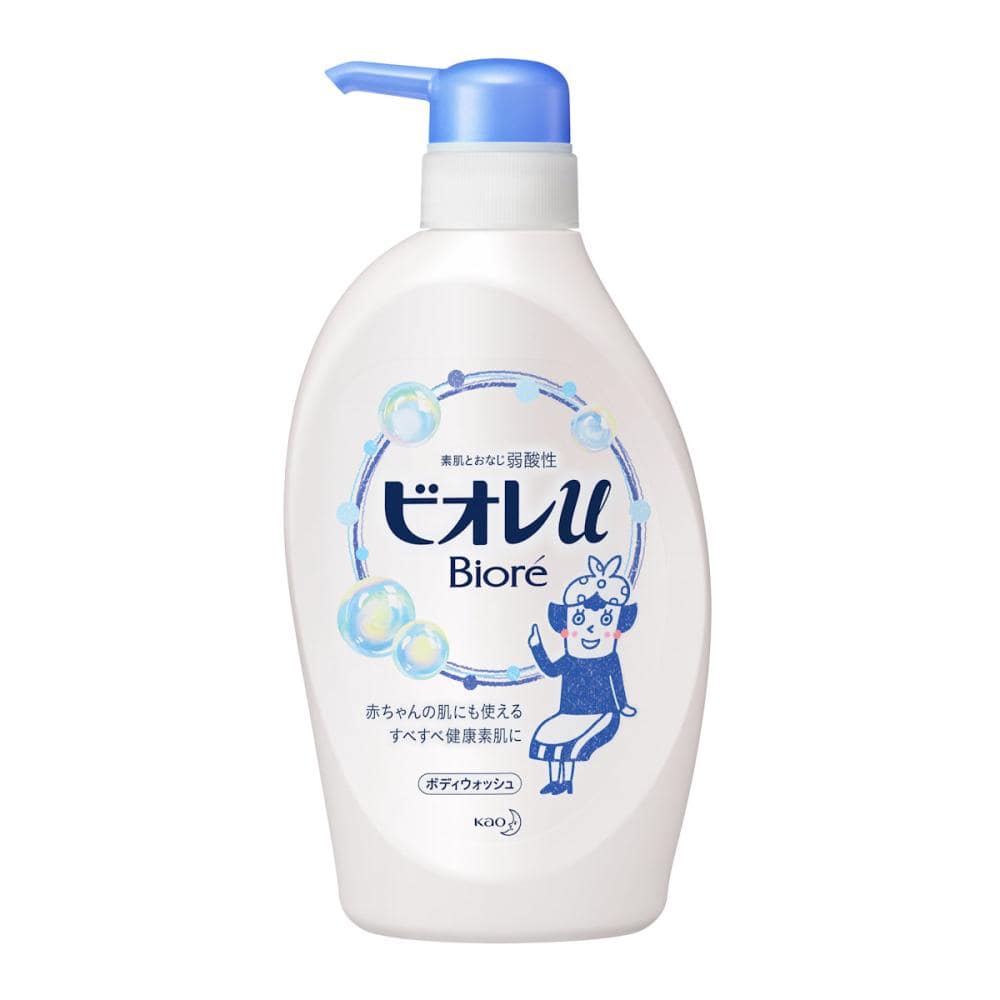 花王　ビオレｕ　ボディウォッシュ　本体　４８０ｍＬ