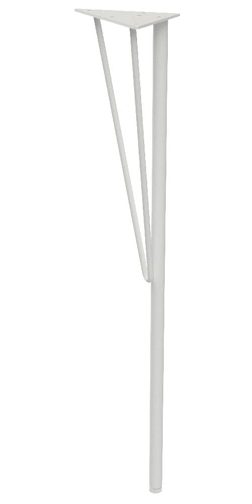 スチールテーブル脚　白　ＷＴＷ－１