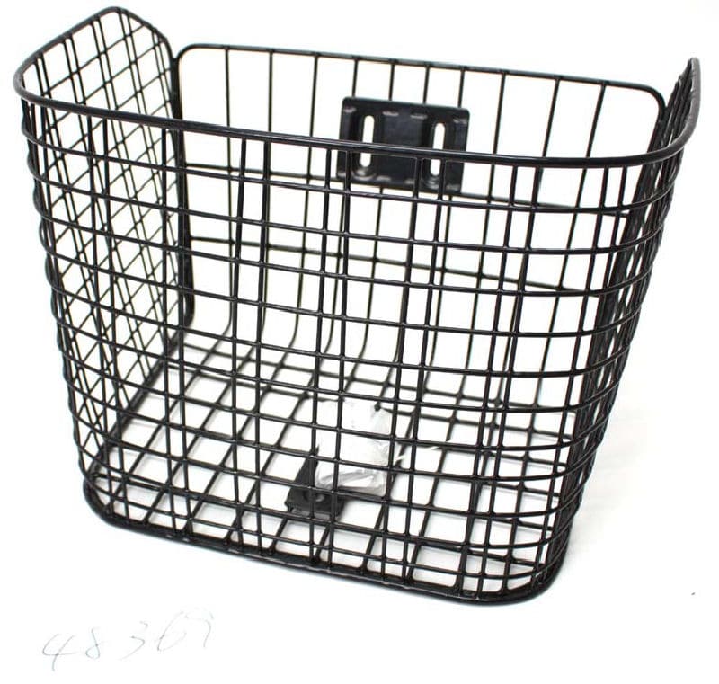 ワイヤー前カゴ　ＤＡ型　ブラック　４８３６９