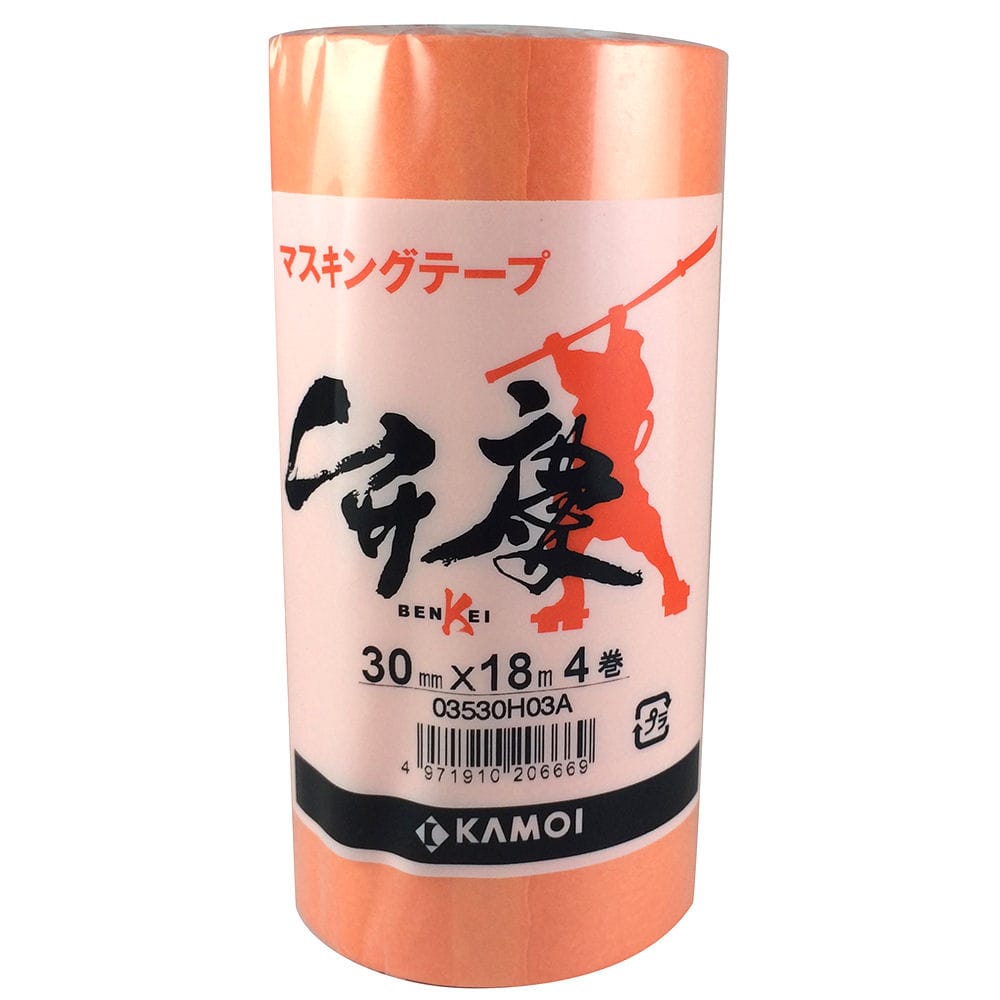 カモイ　マスキングテープ弁慶　３０ｍｍｘ１８ｍ