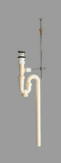 Ｈ７７２２―１―３８　洗面排水栓付Ｓトラップ