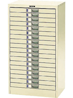 ナカバヤシ　ワイドケース浅引出し１８段　ＳＡ３－１８