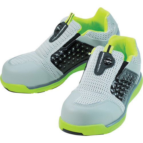 丸五　マンダムセーフティー＃７６７　ライム／グレー　２２．５ｃｍ＿