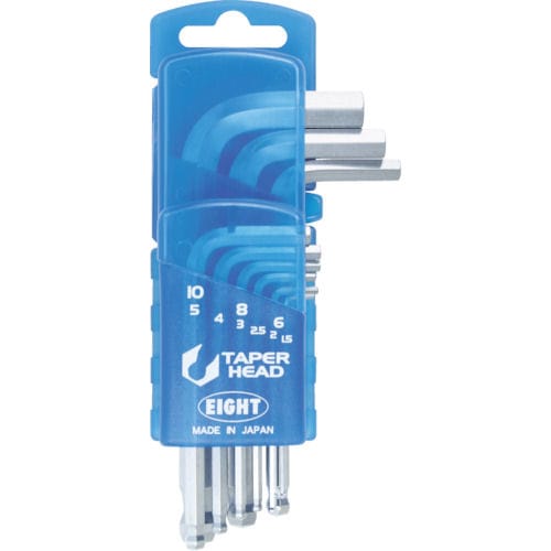 エイト　六角棒スパナ　テーパーヘッド　標準寸法　ドアホルダー　セット＿