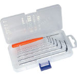 エイト　六角棒スパナ　テーパーヘッド　セミロング　細径　セット＿