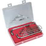 エイト　六角棒スパナ　ステンレス製　テーパーヘッド　セミロング　セット＿