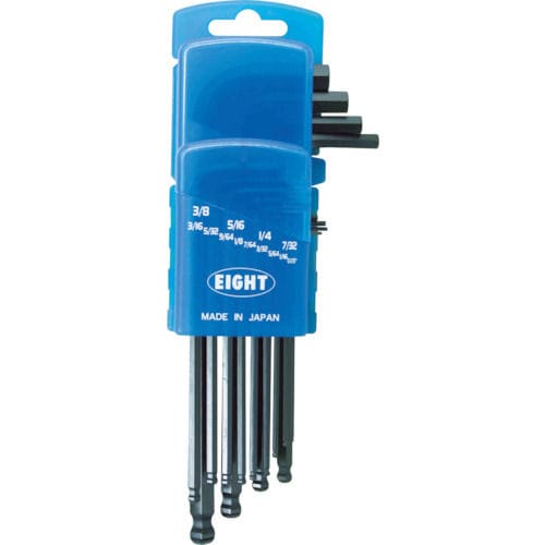エイト　六角棒スパナ　ボールポイント　セミロング　ドアホルダー　セット＿