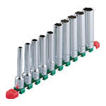 ＫＴＣ　１２．７ｓｑ．ディープソケットセット［１０コ組］＿