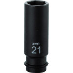 ＫＴＣ　１２．７ｓｑ．インパクトレンチ用ソケット（ディープ薄肉）　２１ｍｍ＿
