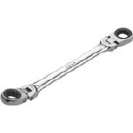 ＫＴＣ　ラチェットめがねレンチ（両頭型首振りタイプ）　６Ｘ７ｍｍ＿