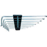 ＫＴＣ　ハイグレードボールポイントＬ形ロング六角棒レンチセット［９本組］＿