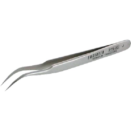 エンジニア　チタンピンセット（Ｊ型）　１２０ｍｍ＿