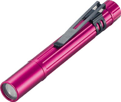 ＴＲＵＳＣＯ　アルミＬＥＤライト　１球　１０ルーメン　ペンタイプ　レッド＿