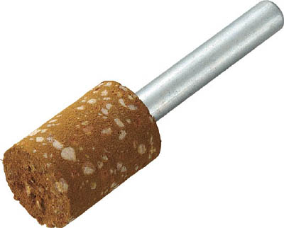 ＴＲＵＳＣＯ　ゴム軸付砥石　１５Ｘ幅２０Ｘ軸６　＃２２０　５本入＿