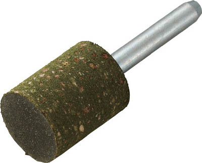 ＴＲＵＳＣＯ　ゴム軸付砥石　２５Ｘ幅２５Ｘ軸６　＃１２０　５本入＿