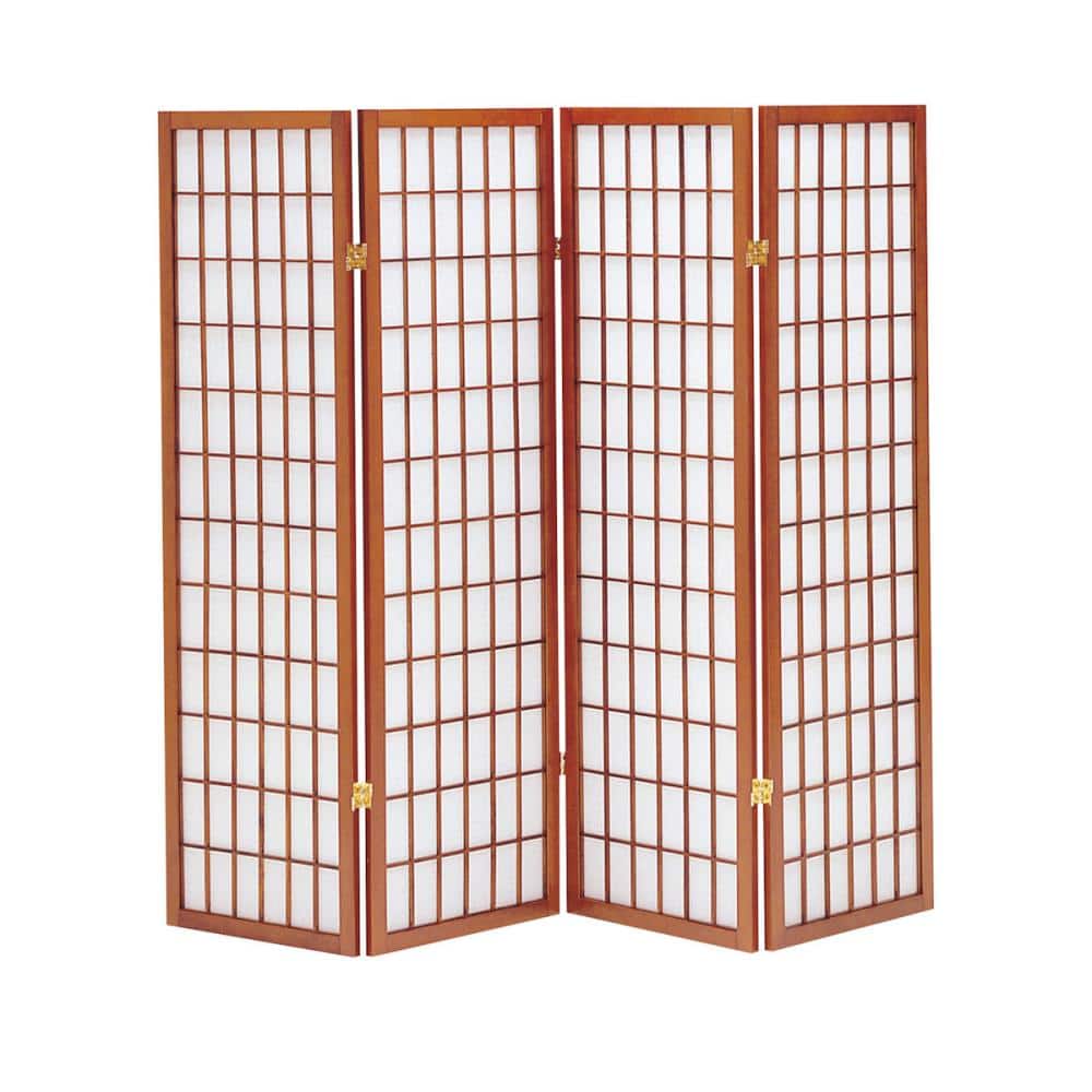 和風衝立　４連　ひかり　ブラウン　ＪＰ－４