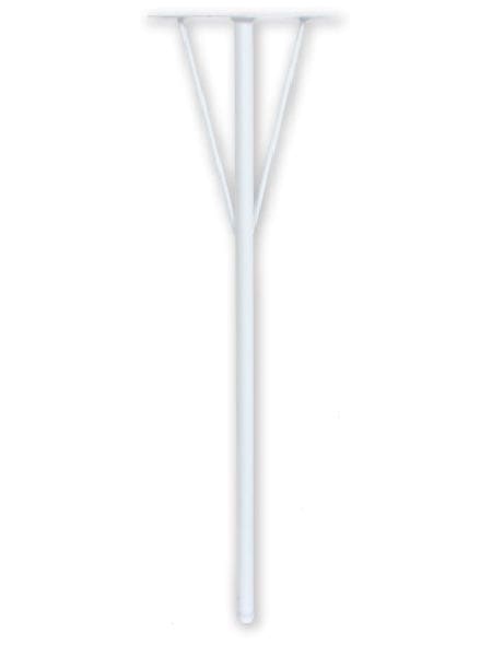 Ｉｒｏ丸脚金具（白）　６９０