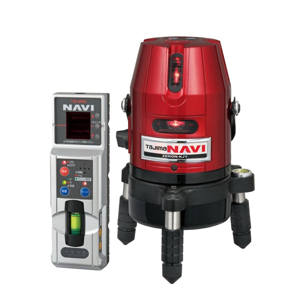 タジマ（ＴＪＭデザイン）　レーザー墨出し器ナビゼロ　　　　　　ＺＥＲＯＮ－ＫＪＹ