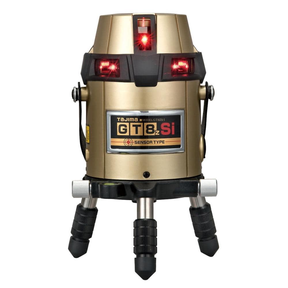 タジマ（ＴＪＭデザイン）　レーザー墨出し器　ＧＴ８ＺＳ－Ｉ受光器・三脚付　ＧＴ８ＺＳ－ＩＳＥＴ