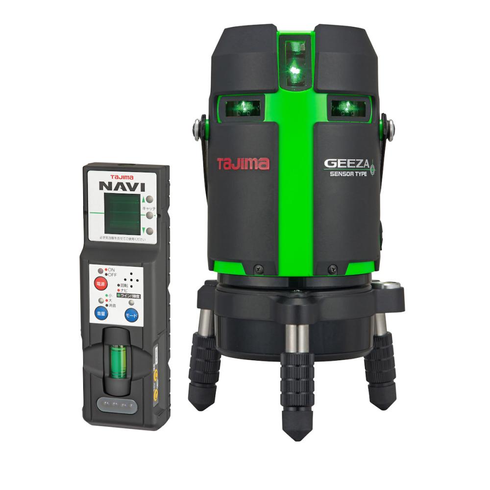タジマ（ＴＪＭデザイン）　レーザー墨出し器ＮＡＶＩＧＥＥＺＡセンサー　　　　ＧＺＡＳＮ－ＫＪＣ