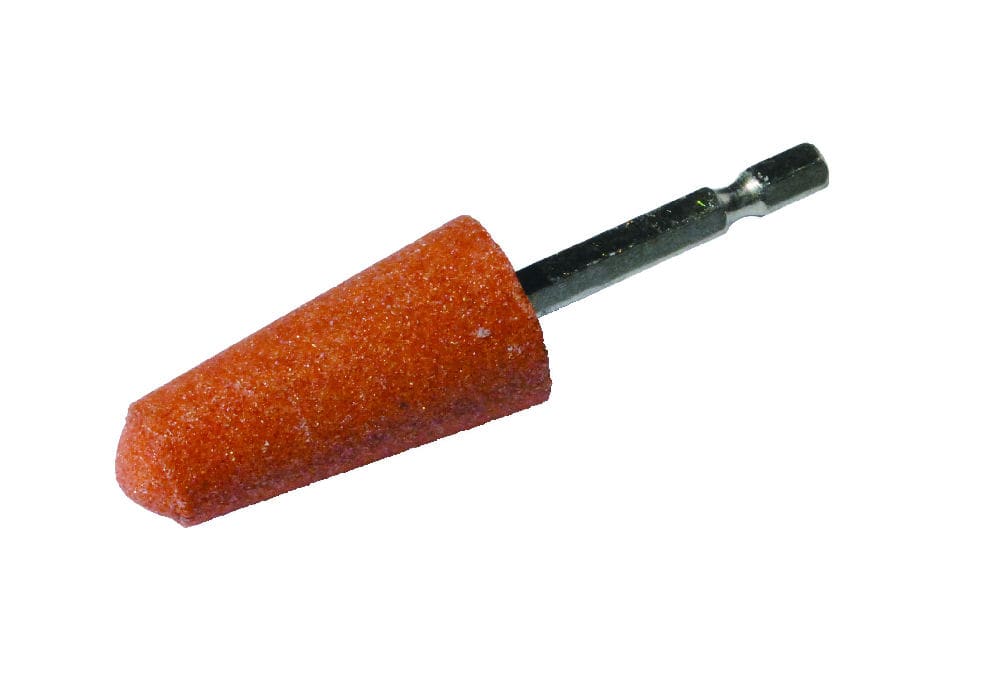 インパクト用軸付砥石ＷＡ（赤）　傘型　ＷＡ２５ＵＮ