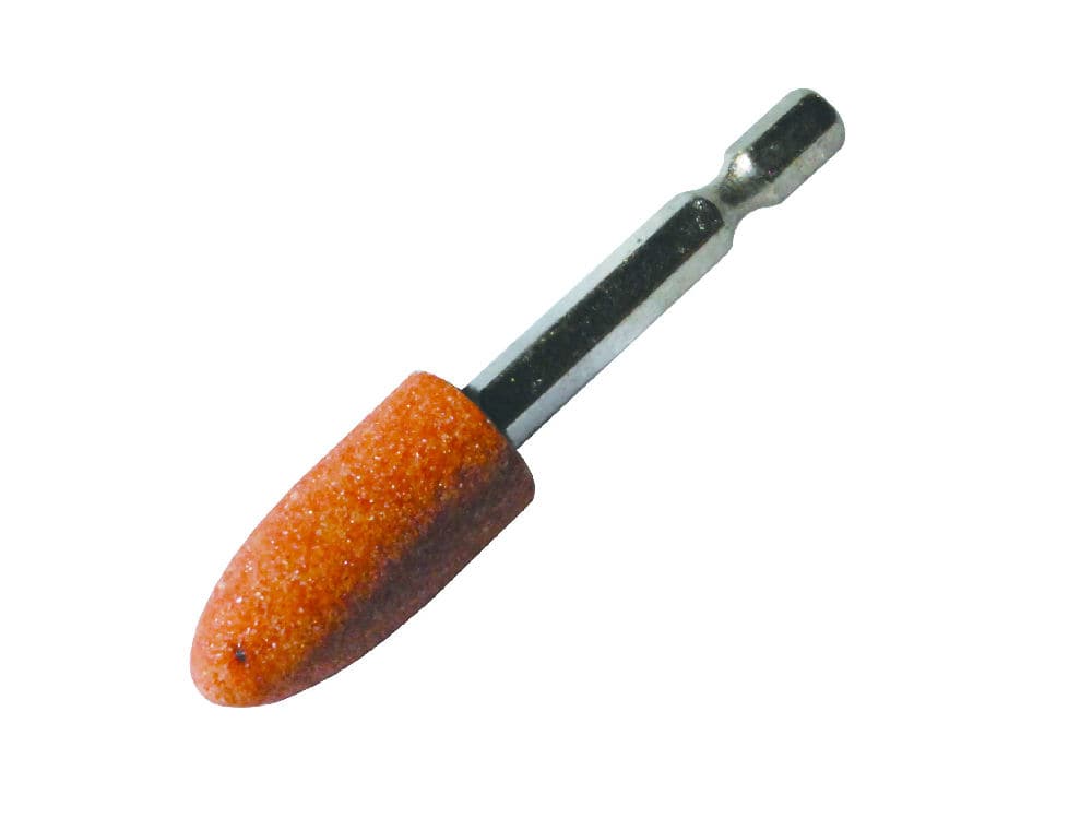 インパクト用軸付砥石ＷＡ（赤）　砲弾型　ＷＡ１６ＣＡＮ