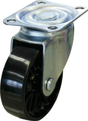 ＴＲＵＳＣＯ　ルートバン用　自在キャスター７５（導電性）＿