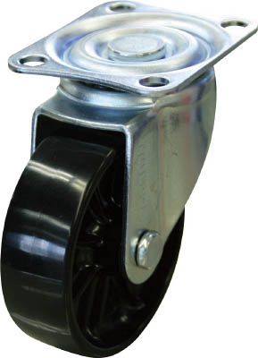 ＴＲＵＳＣＯ　ルートバン用　自在キャスター７５導電性（固定ピッチ仕様）＿