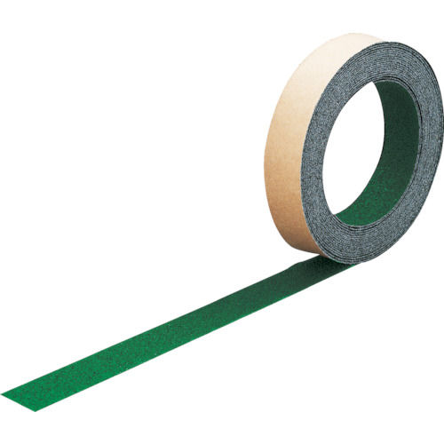 ＴＲＵＳＣＯ　ノンスリップテープ　屋外用　２５ｍｍＸ５ｍ　緑＿