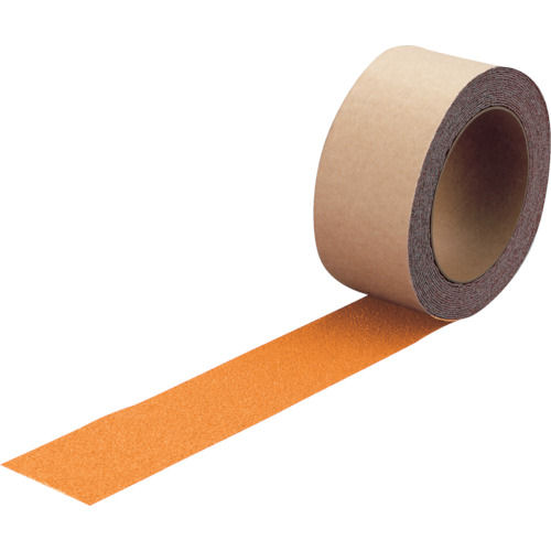 ＴＲＵＳＣＯ　蛍光ノンスリップテープ　屋外用　５０ｍｍＸ３ｍ　オレンジ＿