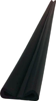 ＴＲＵＳＣＯ　やわらかバンパークッション　３５Ｘ１０００ｍｍ　ブラック＿