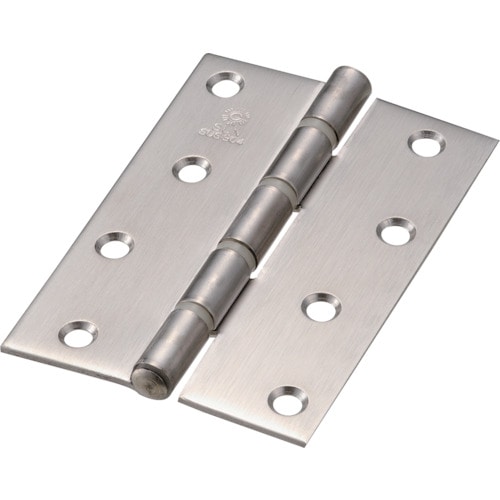 ＴＲＵＳＣＯ　ステンレス製厚口蝶番　ナイロンリング入　全長１０２ｍｍ＿