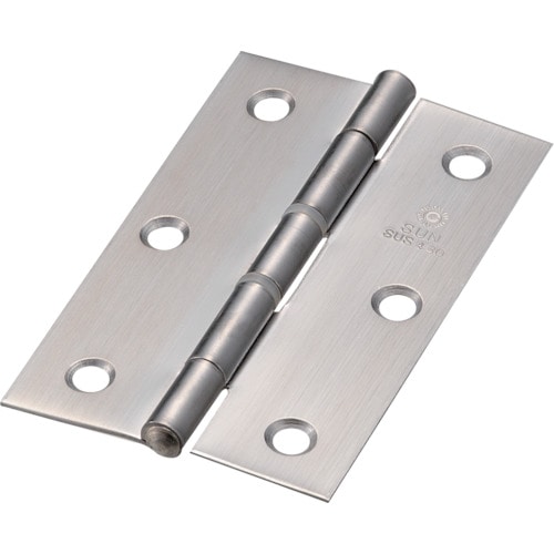 ＴＲＵＳＣＯ　ステンレス製中厚蝶番　ナイロンリング入　全長８９ｍｍ＿