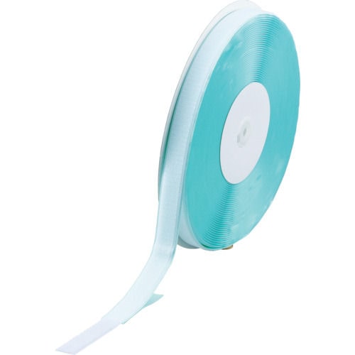 ＴＲＵＳＣＯ　マジックテープ　糊付Ｂ側　幅２５ｍｍＸ長さ２５ｍ　白＿