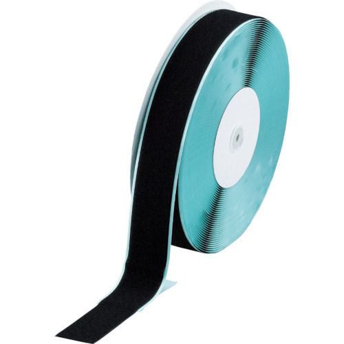 ＴＲＵＳＣＯ　マジックテープ　糊付Ａ側　幅５０ｍｍＸ長さ２５ｍ　黒＿