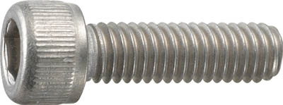 ＴＲＵＳＣＯ　六角穴付ボルト　チタン全ネジ　強度Ｔｉ２　サイズＭ４Ｘ１５　４本入＿