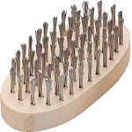 ＴＲＵＳＣＯ　小判６行ブラシ　ステンレス線＿