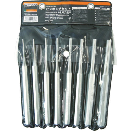 ＴＲＵＳＣＯ　ピンポンチセット　８本組＿