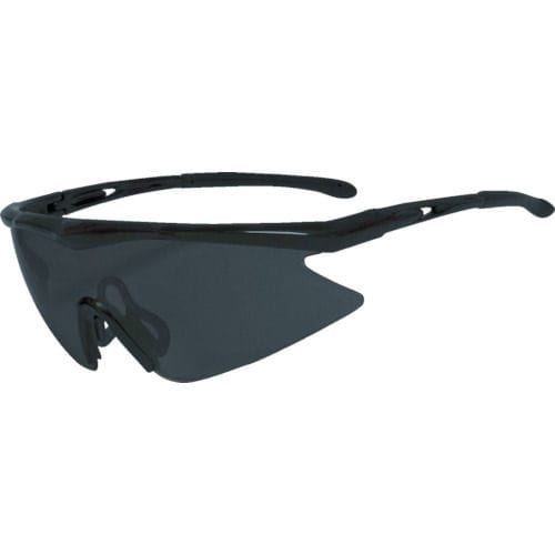 ＴＲＵＳＣＯ　一眼型安全メガネ　フレームブラック　レンズグレー＿